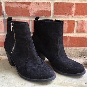 Black H&M booties